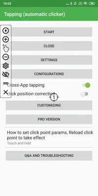 Tapping - Auto Clicker android App screenshot 3